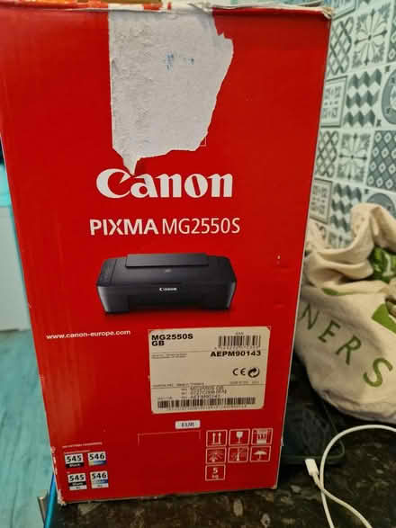 Photo of free Canon pixma MG2550S (Waverley Road. SE187TJ) #3