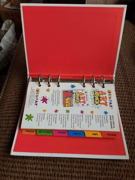 Photo of free Child's Art Attack Filofax or Funfax unused in Whitchurch (Stockwood Ward BS14) #2
