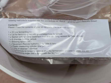 Photo of free Beer making complete kit (ingredients past best-by date) (Toton NG9) #4