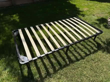 Photo of free Twin bed frame (Foothill expy / St Joseph) #2