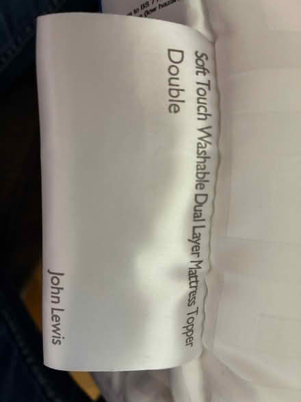 Photo of free Double size Dual Layer Mattress Topper (Canonbury N1) #1