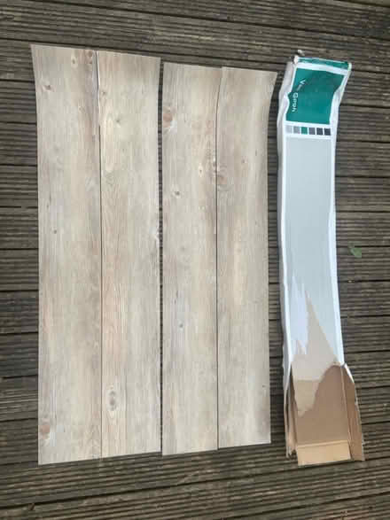 Photo of free 4 x planks karndean washed oak (S11 Greystones) #1