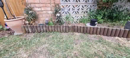 Photo of Small picket fence panel (Larwood) #1