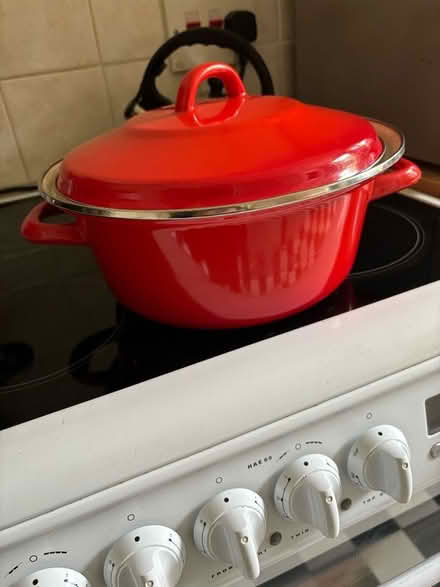 Photo of free Metal casserole dish (Leckhampton GL53) #1