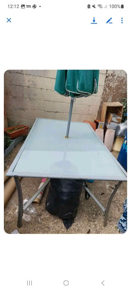 Photo of free patio table (Ewood BB2) #1