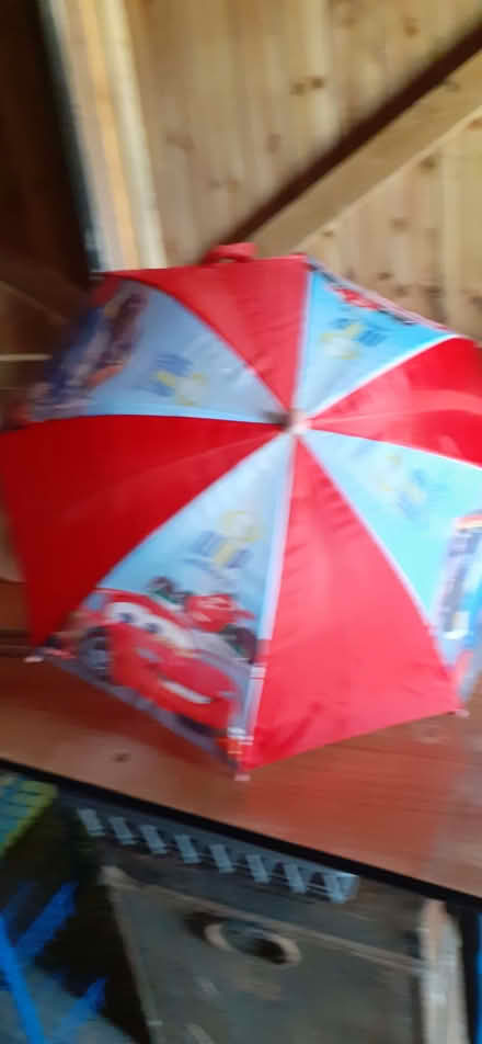 Photo of free Kids "cars" umbrella (City of Bristol BS5) #1
