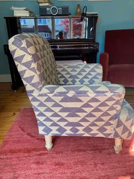 Photo of free nkuku odum armchair (Wimbledon chase SW20) #2