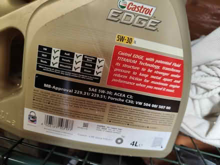Photo of free 5w-30 oil (Maidenhead) #2