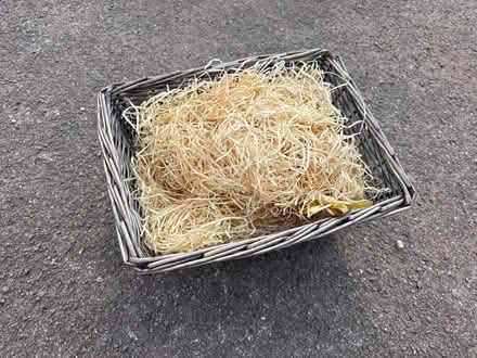 Photo of free Hamper basket with straw (North Abingdon OX14) #1