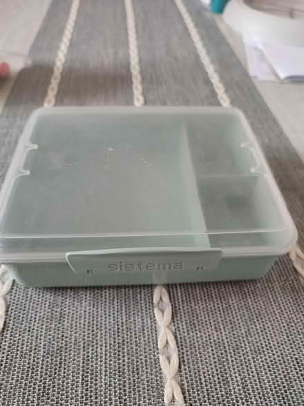 Photo of free Lunch box (Frechville) #1