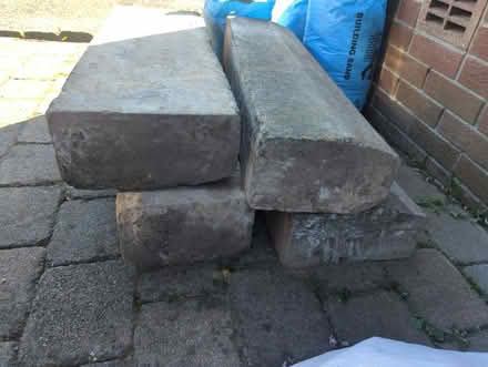 Photo of free 4 Large Kerbstones (Carryduff BT8) #1