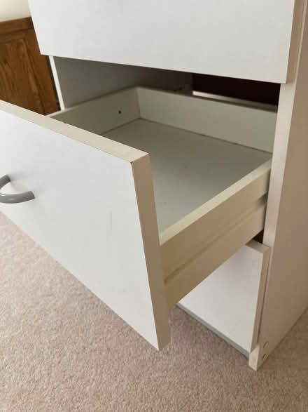 Photo of free White small chest of drawers (Cumnor OX2) #3
