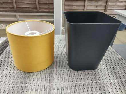 Photo of free Bin and lampshade (Netherton) #1