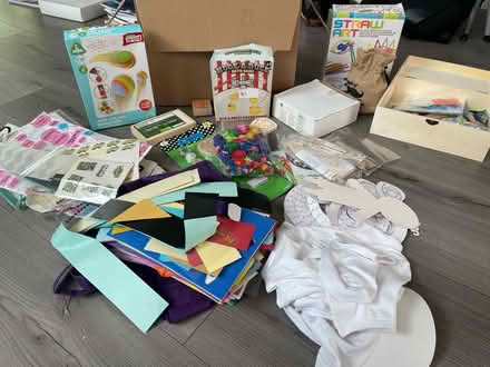 Photo of free Arts and crafts box (Mill Hill NW7) #1
