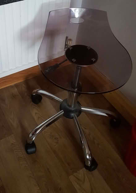Photo of free Adjustable stool on wheels (Frimley Green GU16) #1