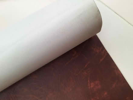 Photo of free Brown leatherette/fabric vinyl (Bexhill) #2