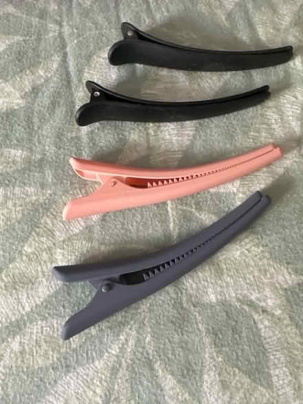 Photo of free 4 x plastic hair clips (Ashford TW15) #1