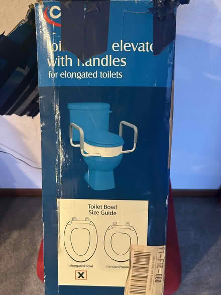 Photo of free Toilet seat elevator with handles (San Carlos) #2