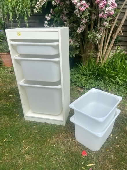 Photo of free IKEA TROFAST storage with extra boxes (St Margarets TW1) #1