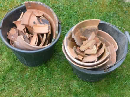 Photo of free Clay plant pot pieces (Datchet SL3) #1