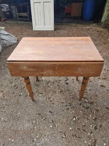 Photo of free Wooden kitchen table (Guiseley) #2