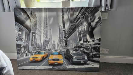 Photo of free Large Canvas new york print (Keighley) #1