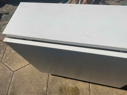 Photo of free Heavy drop leaf table with drawers (Bicton Heath SY3) #4