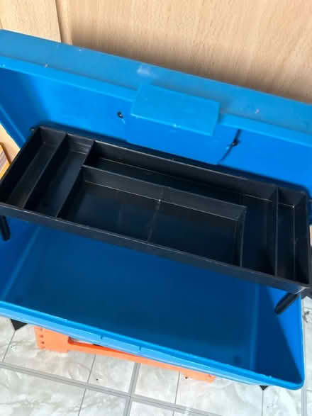 Photo of free Old plastic toolbox (Sidley) #2