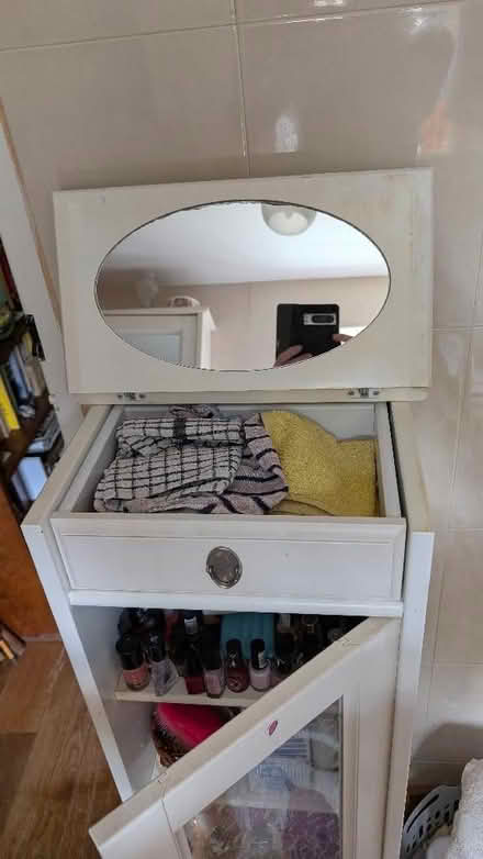 Photo of free Bathroom floor cabinet 119cm/47" Tall (Hall i' th' Wood BL2) #2