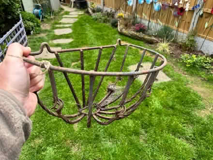 Photo of free Metal hay baskets for plants (SY2) #3