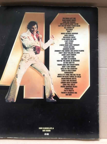 Photo of free Music book of Elvis Presley hits (Langney BN23) #2