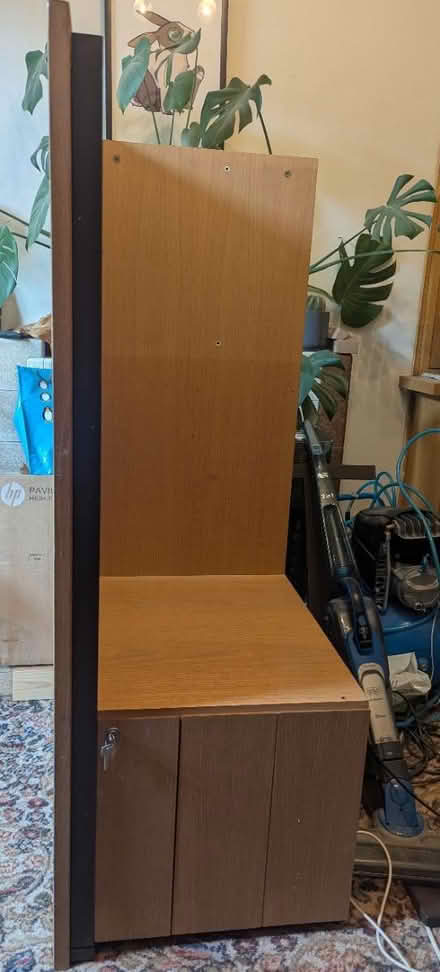 Photo of free Desk with heavy duty metal legs (Beeston - LS11) #1