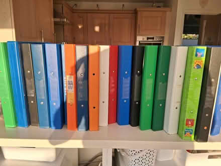 Photo of free A4 2 ring clip files (Purbrook PO7) #1