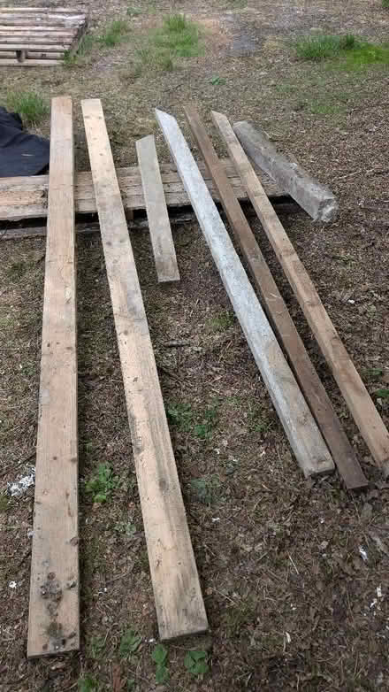 Photo of free Various pieces of wood to be used for posts etc. (Hall i' th' Wood BL2) #1