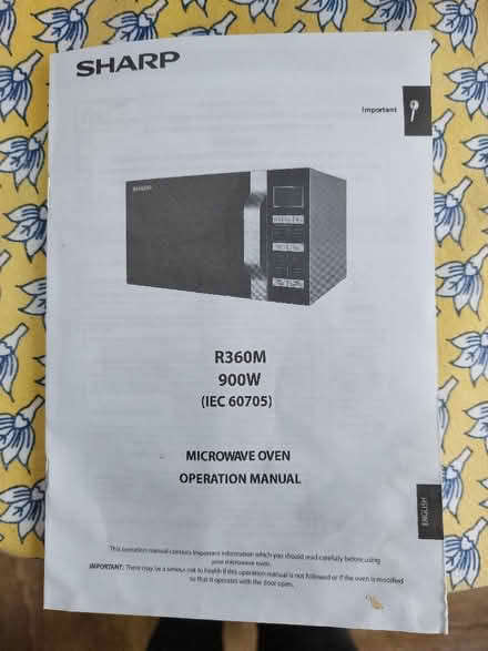 Photo of free Microwave (Appleby-in-Westmorland CA16) #4