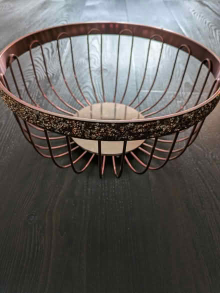 Photo of free Rose gold fruit bowl (Crownhill MK8) #1