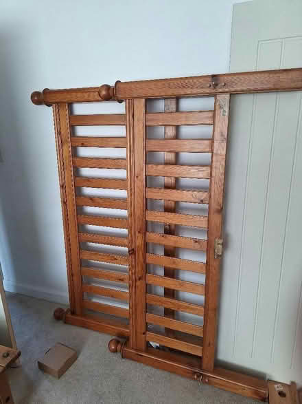 Photo of free King size bed frame (Bolton le Sands LA5) #1
