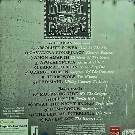 Photo of free Tribute to Black Sabbath CD (Chilton DL17) #2