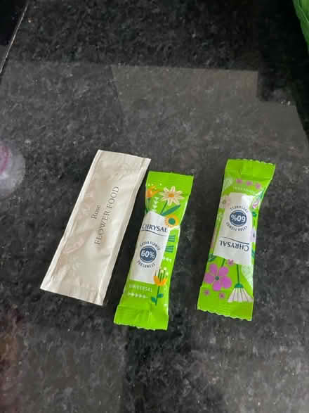 Photo of free flower food sachets (Kenilworth) #1