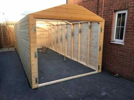 Photo of free Wood from garage in bits (Bengeo, Hertford SG14) #1
