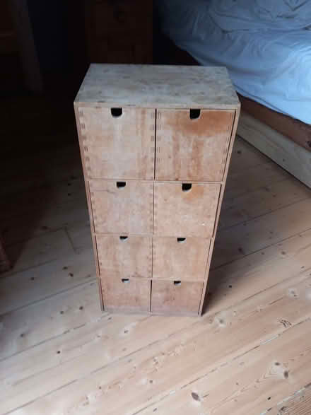 Photo of free Ikea Wooden Box drawers unit (NW10) #1