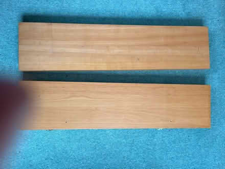 Photo of free 2 IKEA floating shelves & fixings (Shefford) #3