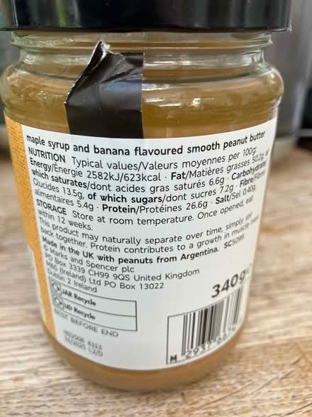 Photo of free Peanut Butter (Frome (Central)) #3