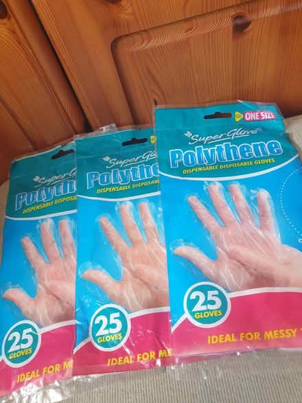 Photo of free Polythene Disposable Gloves (Garston, WD25) #1