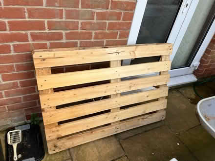 Photo of free Large wooden pallet (Watton) #1