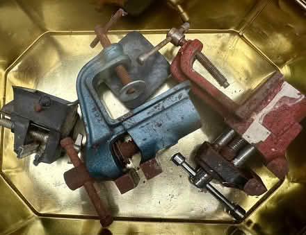 Photo of free Workbench vice/clamps (M33) #2