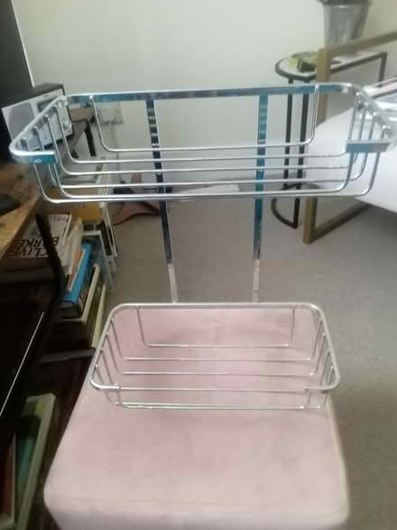 Photo of free Chrome bathroom rack (Brook Green W6) #1