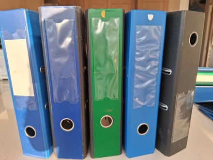 Photo of free A4 Lever arch files (Purbrook PO7) #1