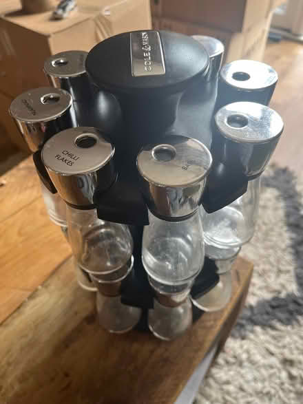 Photo of free used spinning spice rack (Scotswood NE15) #1