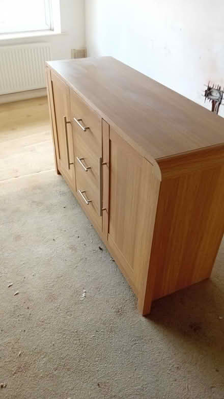 Photo of free Oak effect sideboard (Bowerham LA1) #4